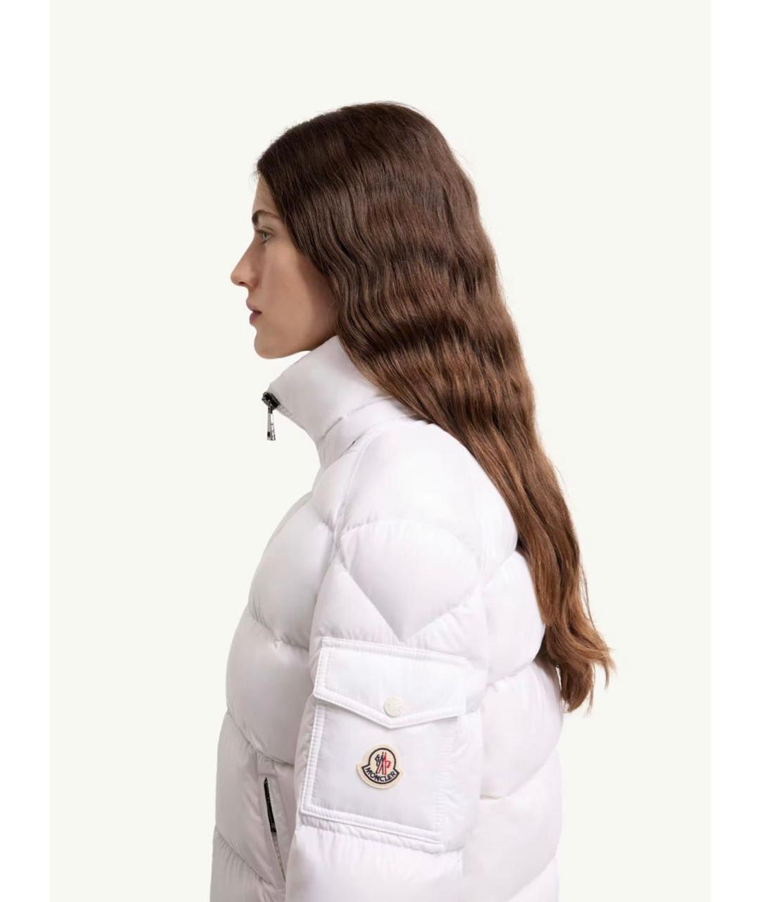 MONCLER Белая куртка, фото 3