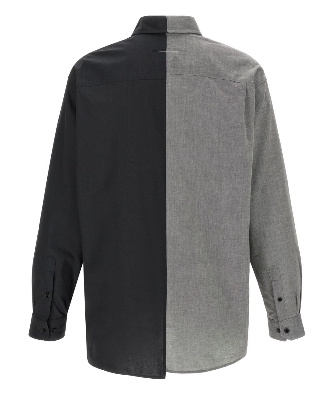 MM6 MAISON MARGIELA Мульти хлопковая кэжуал рубашка, фото 2