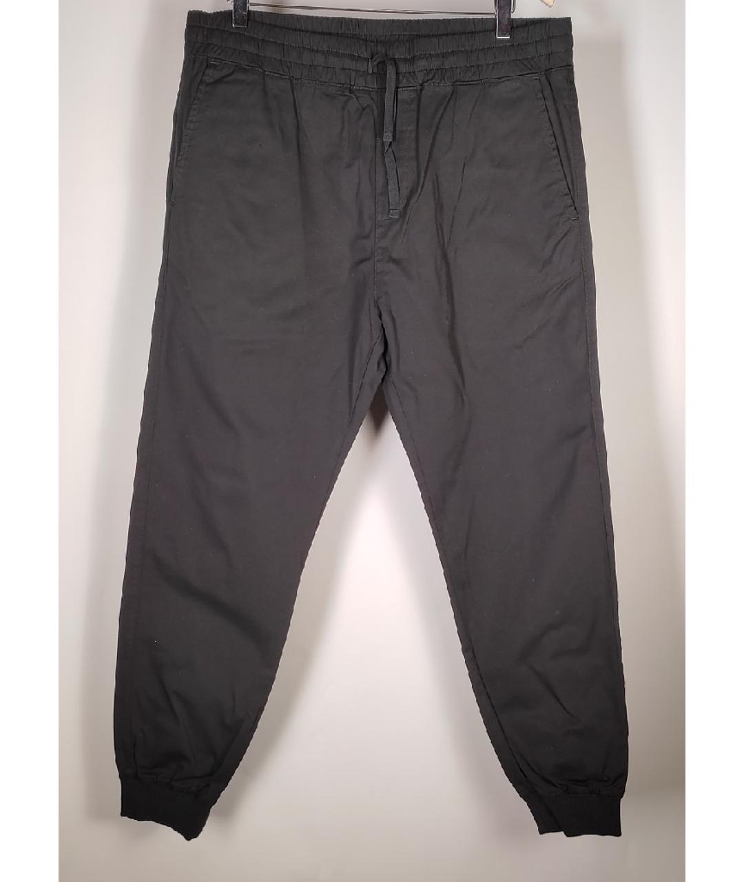 CARHARTT Черные хлопковые брюки чинос, фото 6