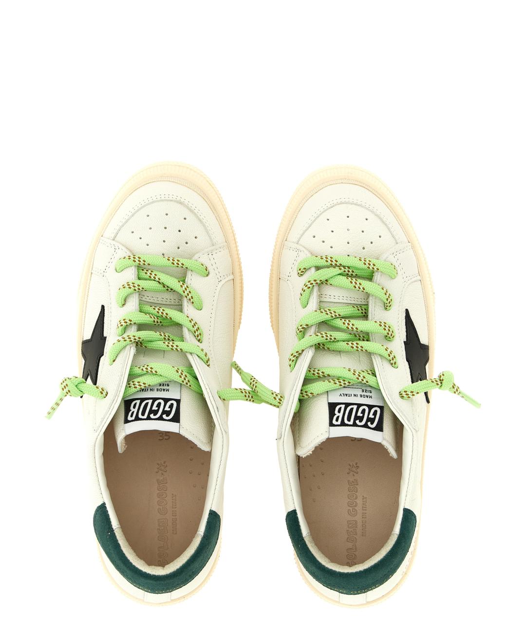 GOLDEN GOOSE Мульти кожаные кеды, фото 3