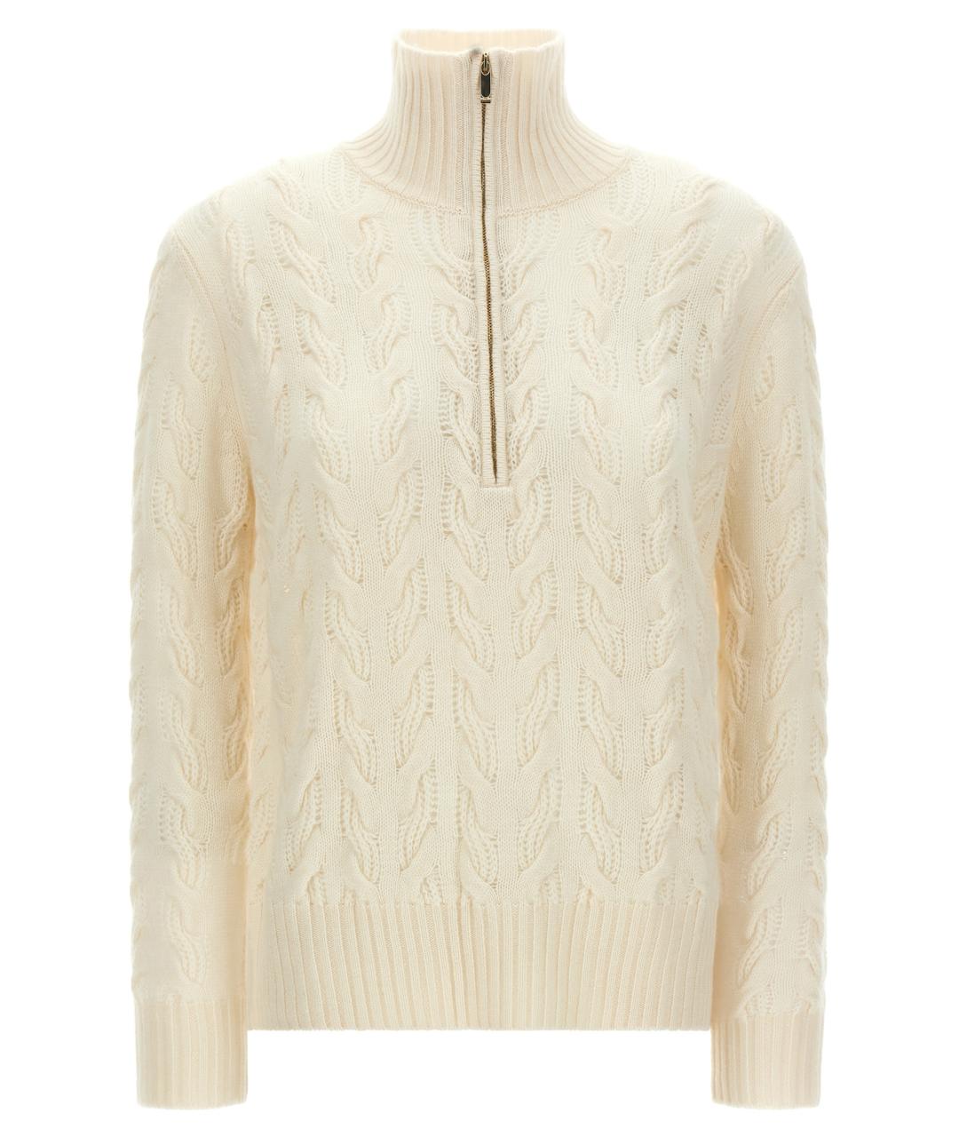 MAX MARA STUDIO Белый шерстяной кардиган, фото 1
