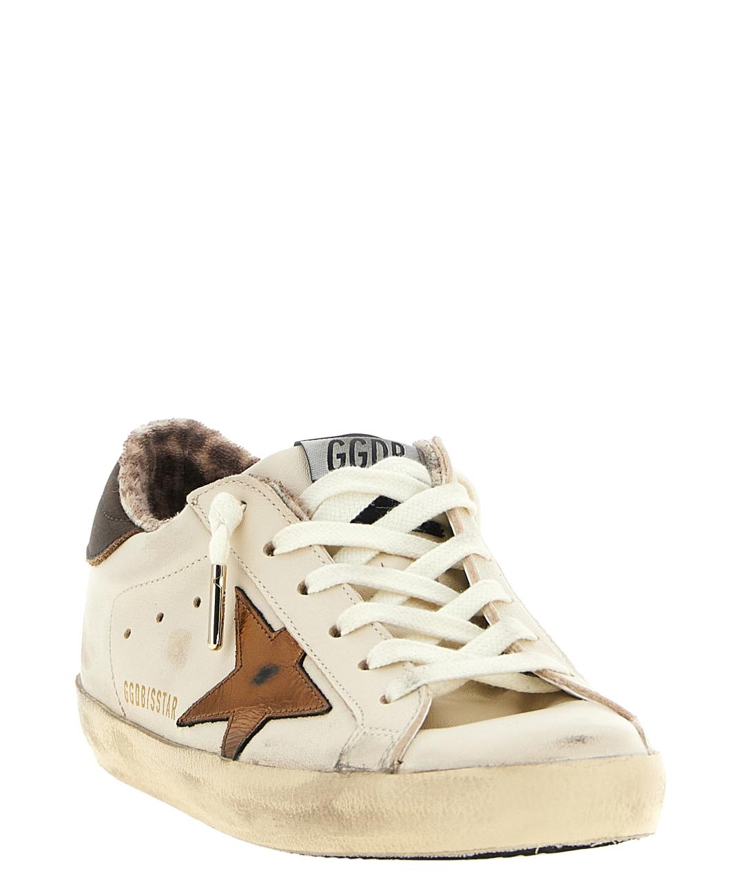 GOLDEN GOOSE Мульти кожаные кеды, фото 2