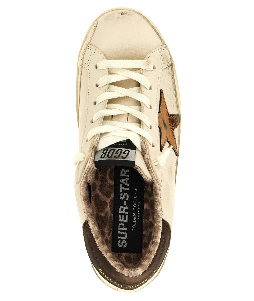 GOLDEN GOOSE Мульти кожаные кеды, фото 4