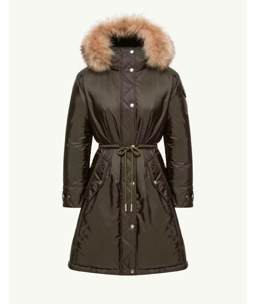 MONCLER Хаки парка, фото 4