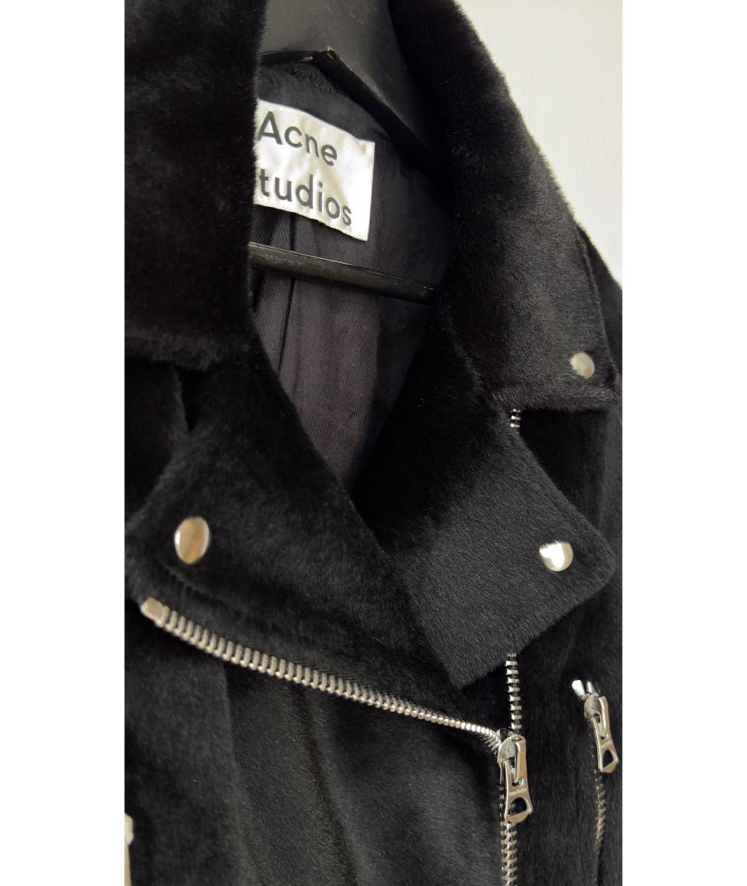 ACNE STUDIOS Черная меховая куртка, фото 7