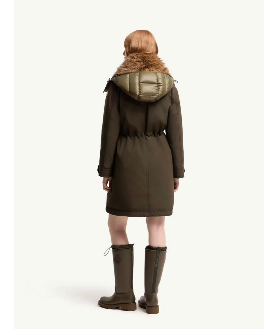 MONCLER Хаки парка, фото 5