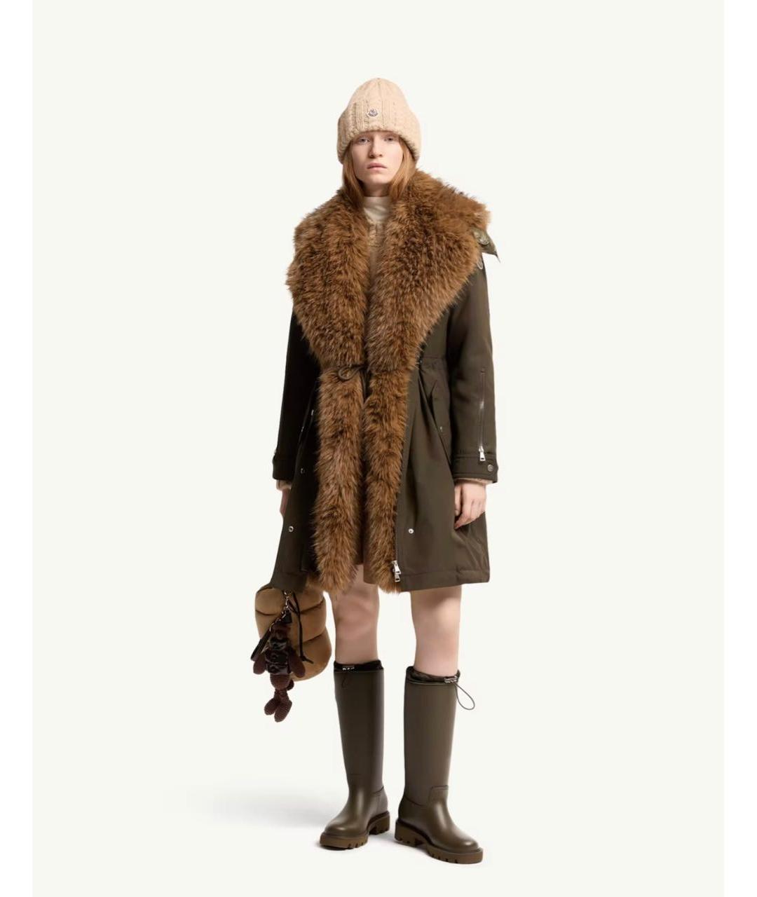 MONCLER Хаки парка, фото 2