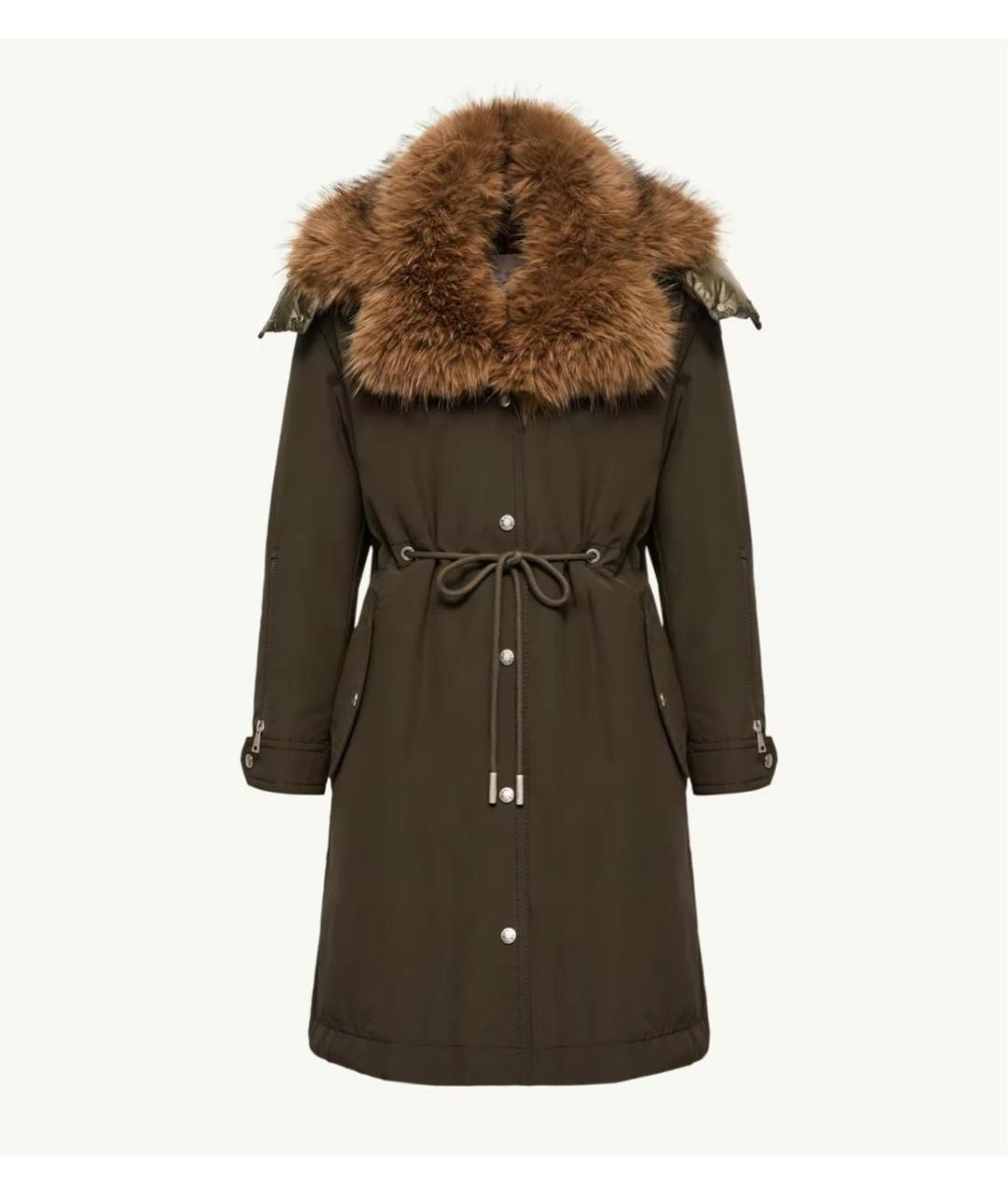 MONCLER Хаки парка, фото 7
