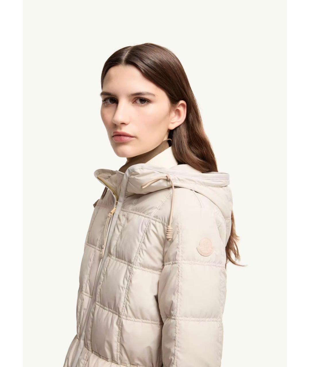 MONCLER Бежевая куртка, фото 3