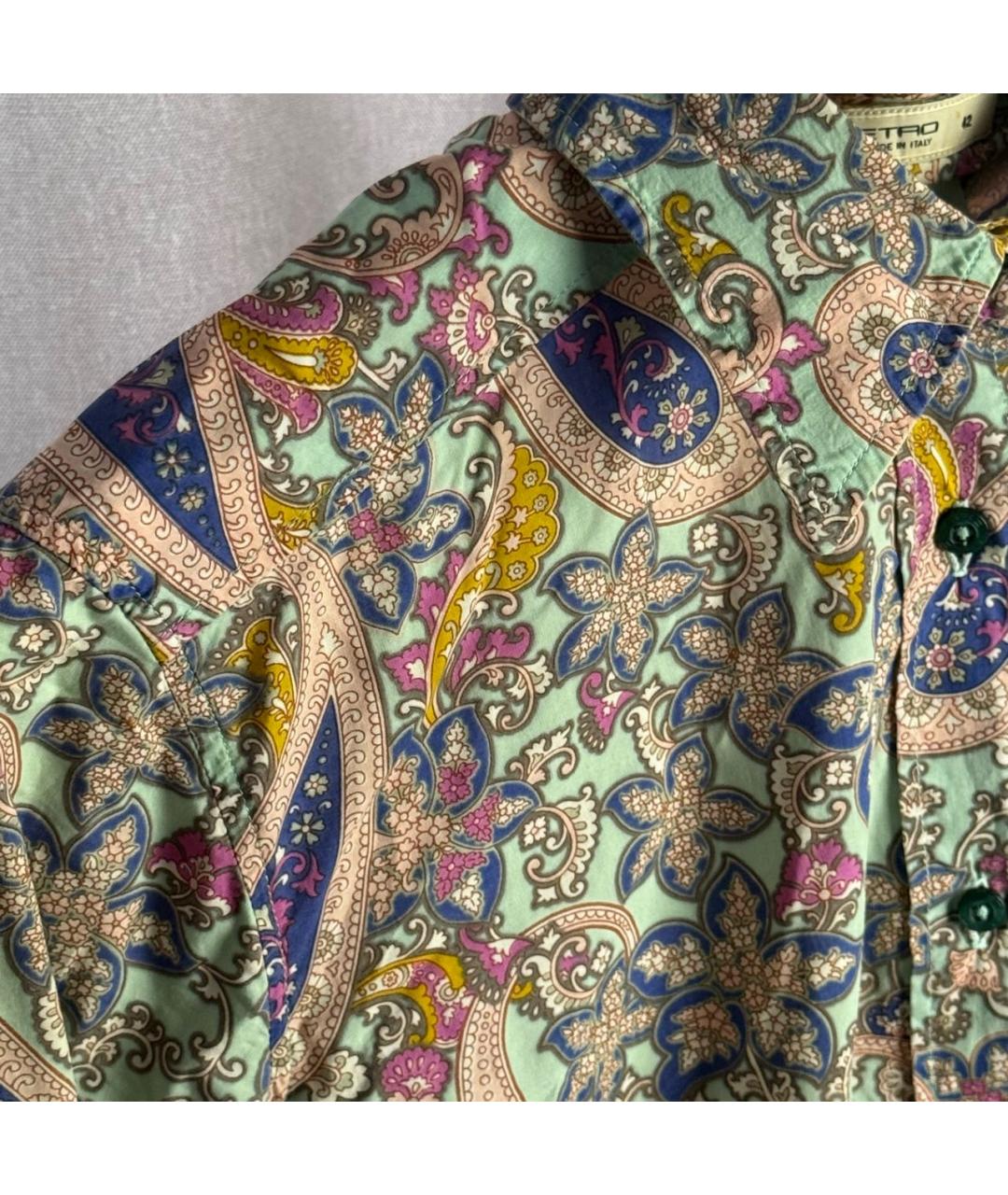 ETRO Мульти хлопко-эластановая рубашка, фото 5