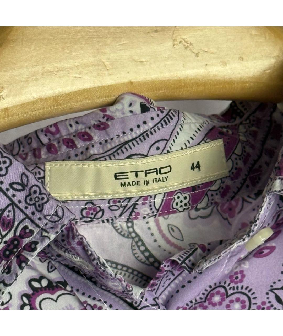 ETRO Мульти хлопковая рубашка, фото 7