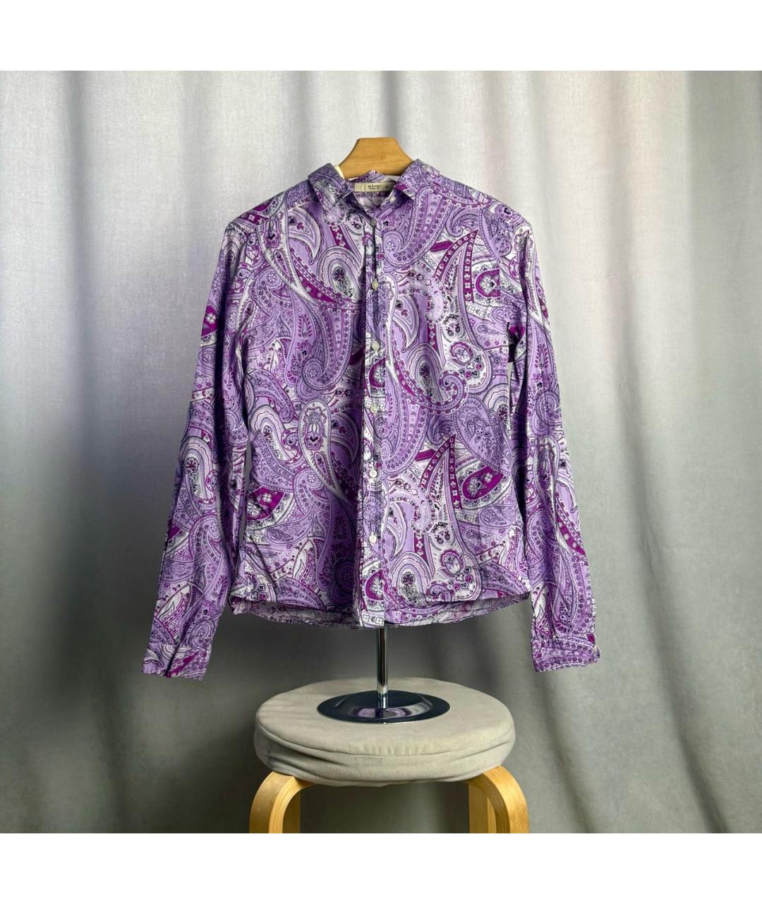 ETRO Мульти хлопковая рубашка, фото 8