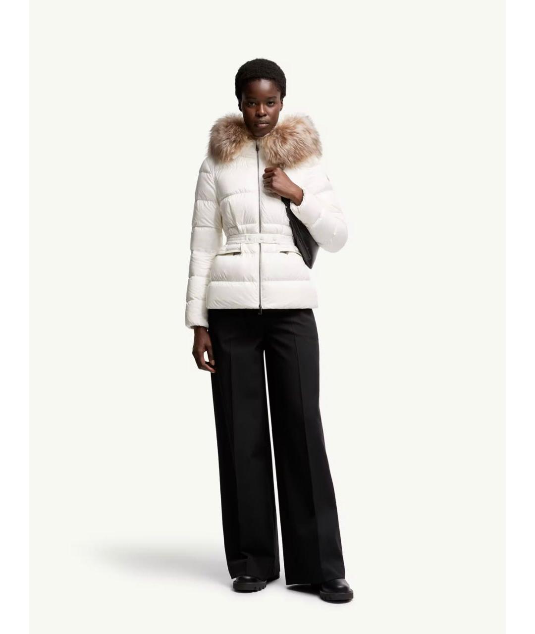 MONCLER Белая куртка, фото 2