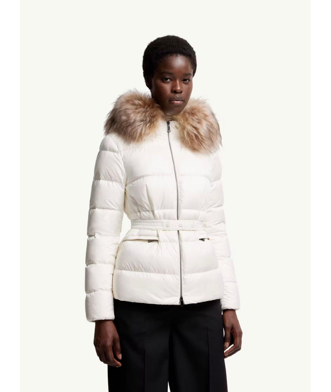 MONCLER Белая куртка, фото 4