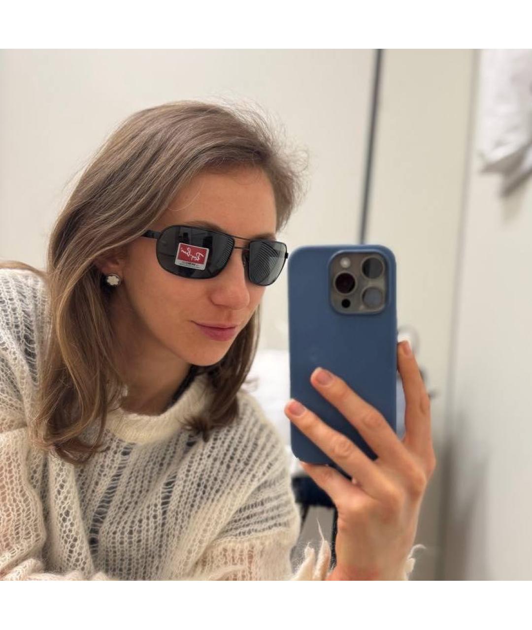 RAY BAN Пластиковые солнцезащитные очки, фото 2