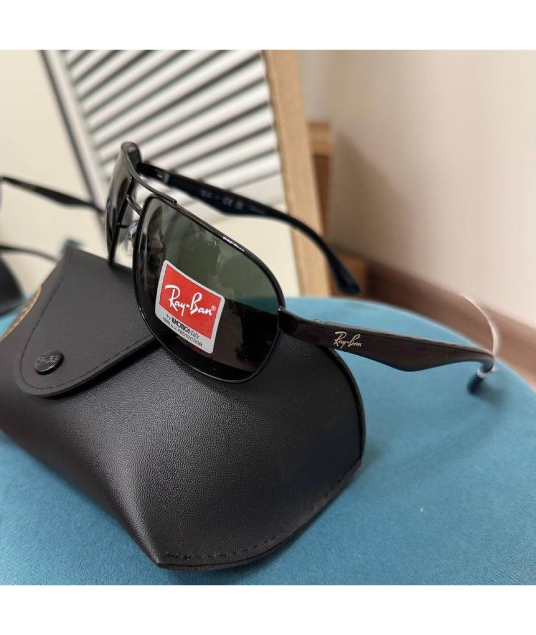 RAY BAN Пластиковые солнцезащитные очки, фото 3