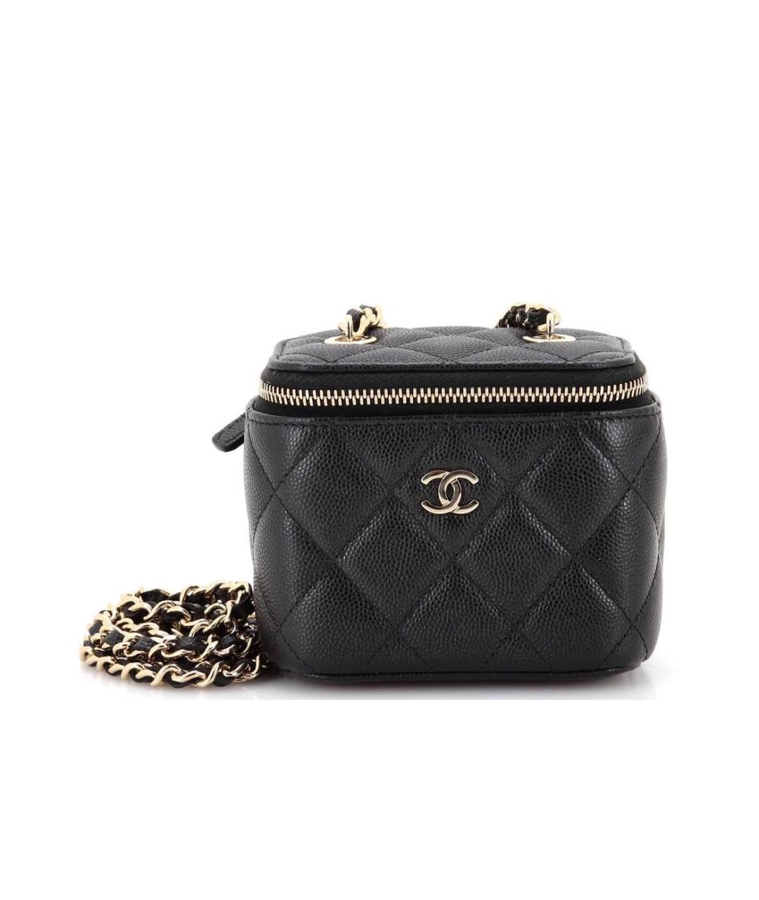CHANEL Черная сумка через плечо, фото 5