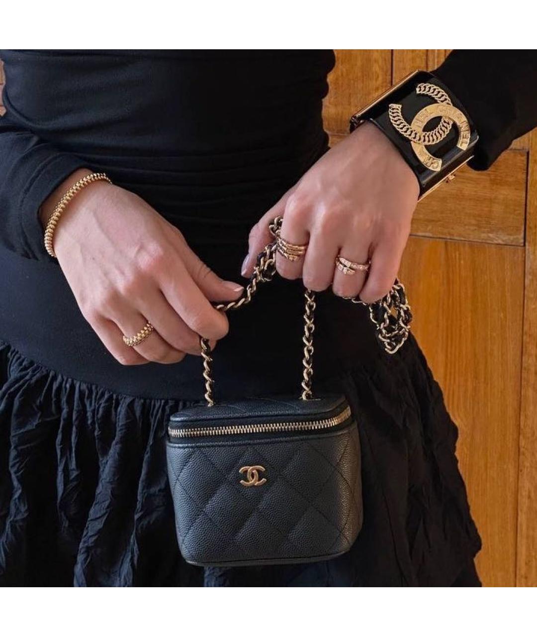 CHANEL Черная сумка через плечо, фото 2