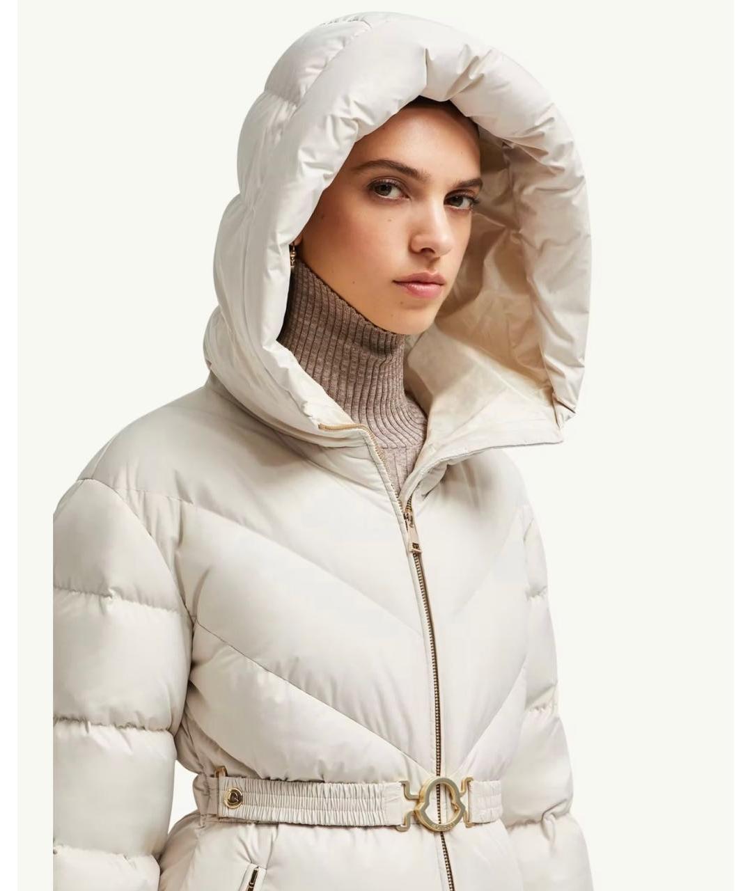 MONCLER Белая куртка, фото 3