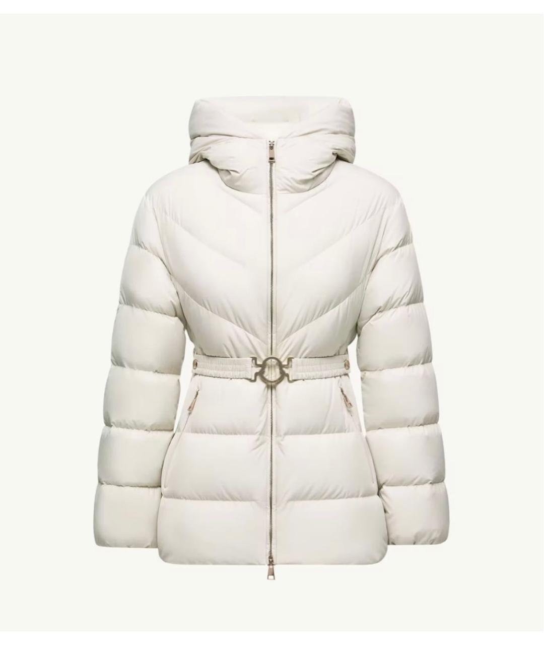 MONCLER Белая куртка, фото 6