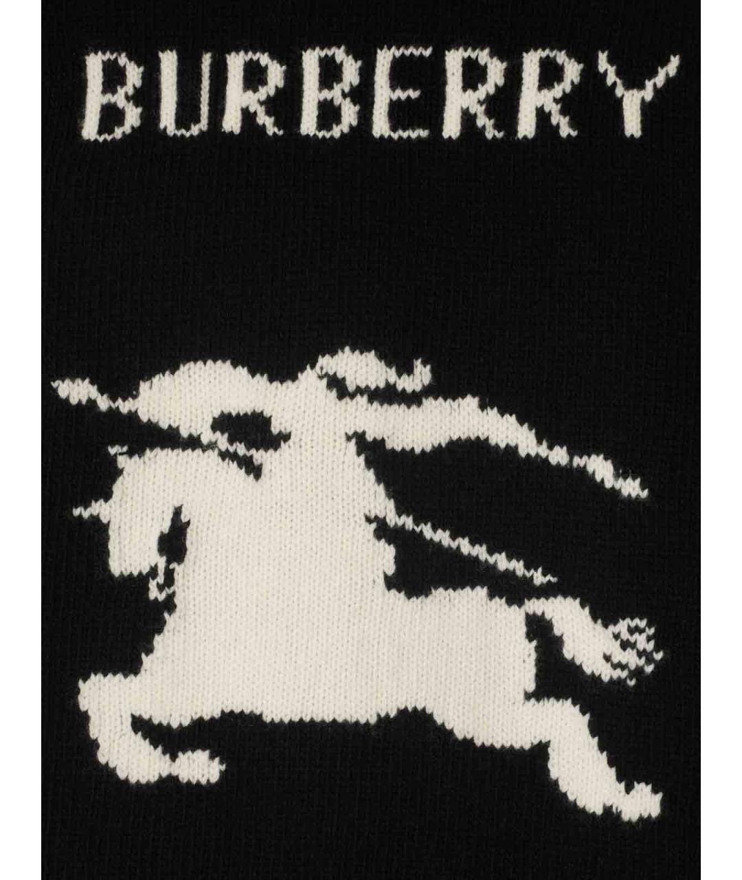 BURBERRY Черный джемпер / свитер, фото 5