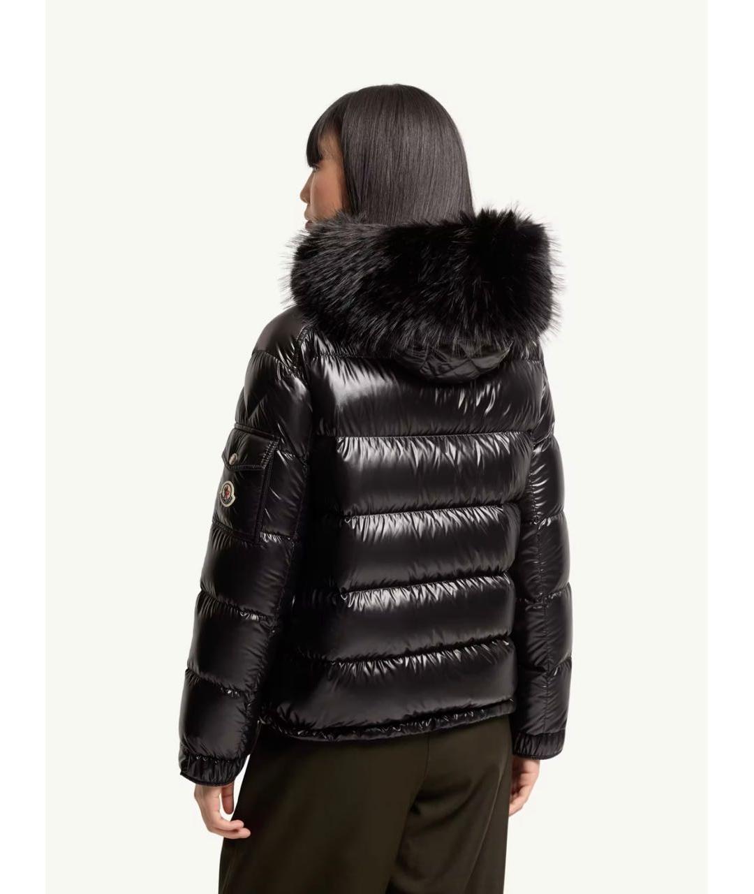 MONCLER Черная куртка, фото 5