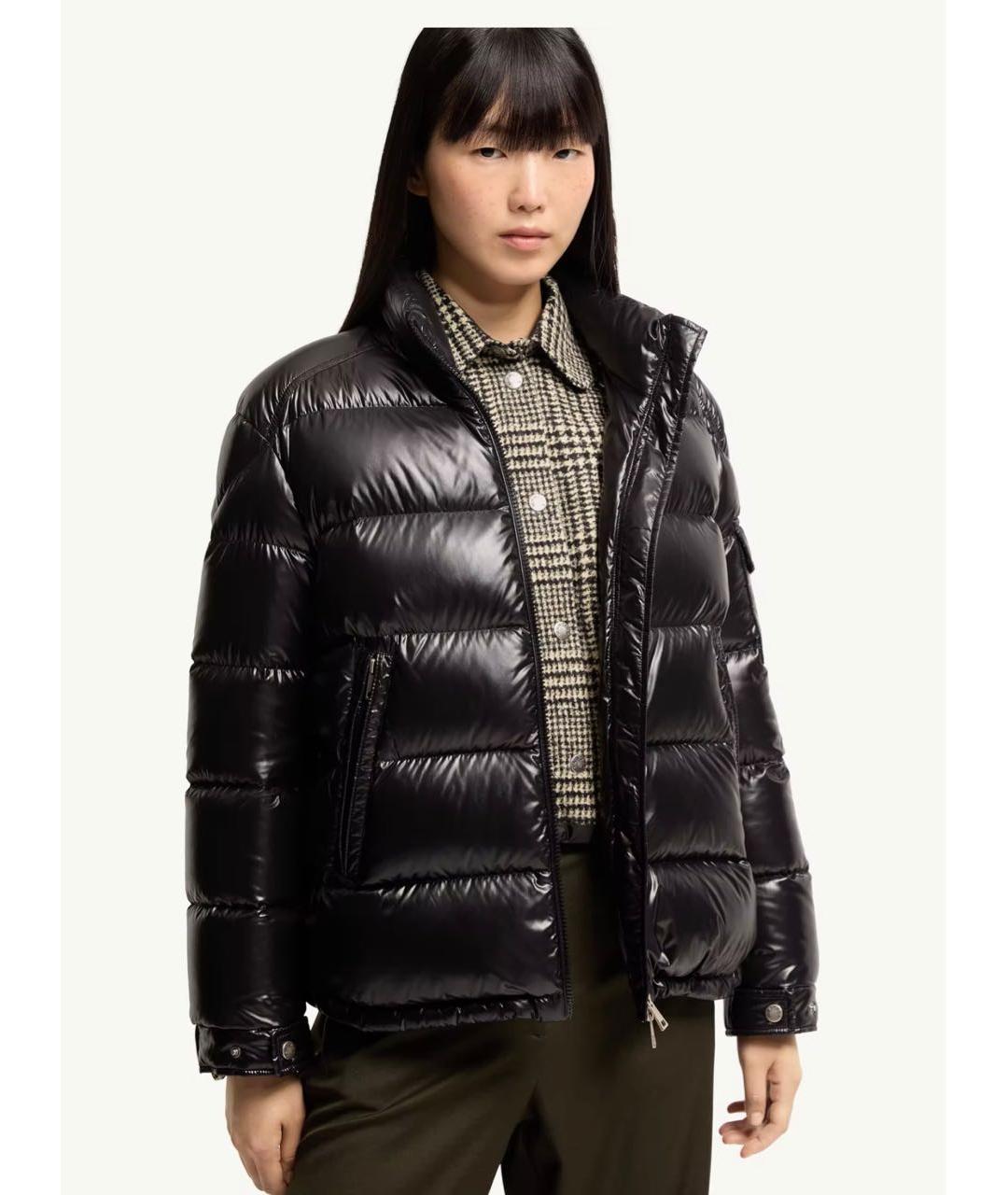 MONCLER Черная куртка, фото 6
