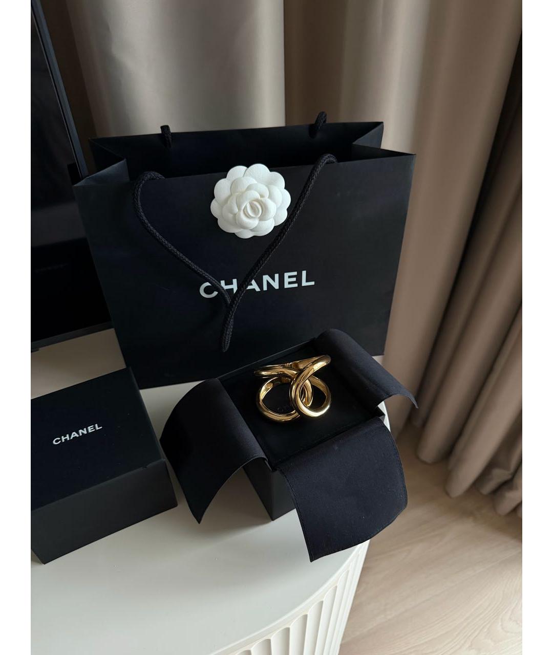 CHANEL Золотой браслет, фото 4