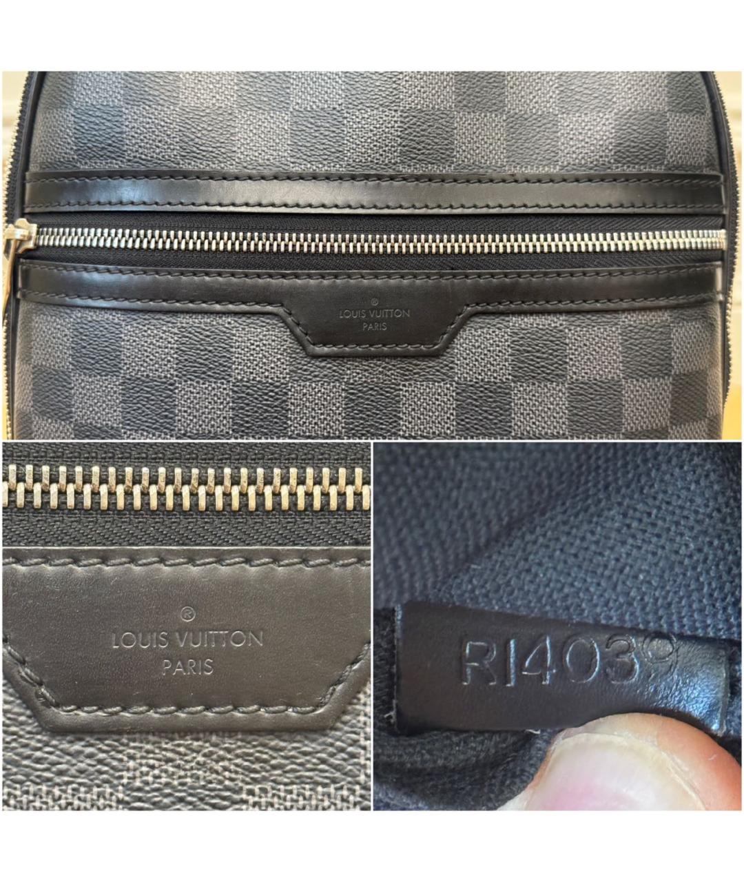 LOUIS VUITTON Черный рюкзак, фото 6