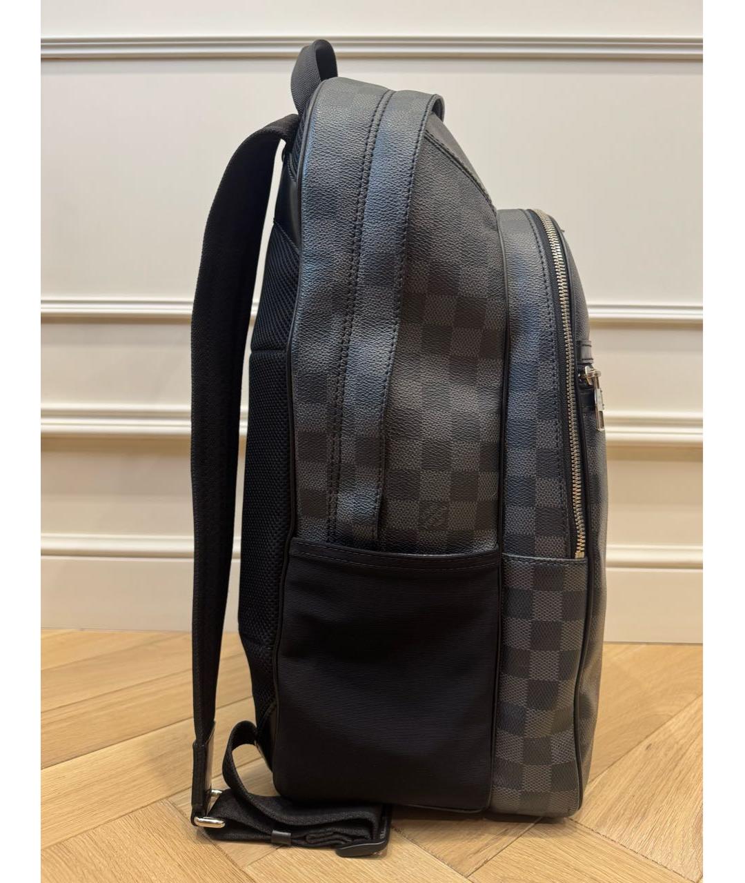LOUIS VUITTON Черный рюкзак, фото 4