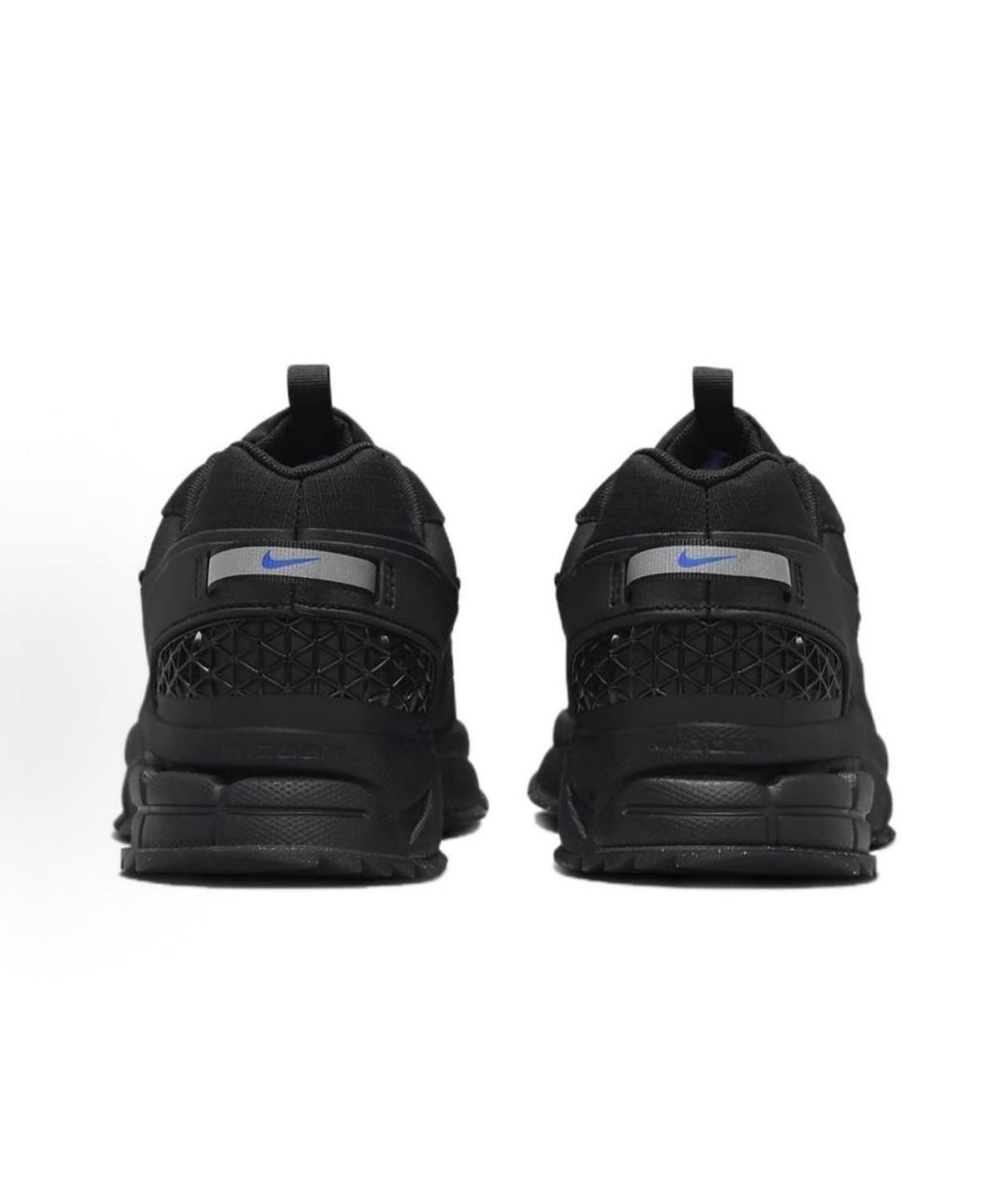 NIKE Черные синтетические низкие кроссовки / кеды, фото 4