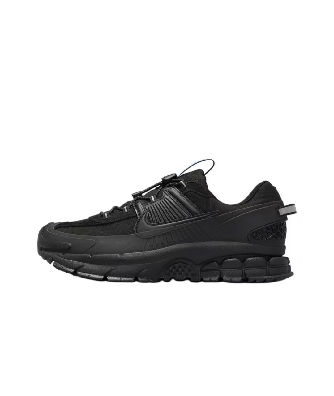 NIKE Черные синтетические низкие кроссовки / кеды, фото 9