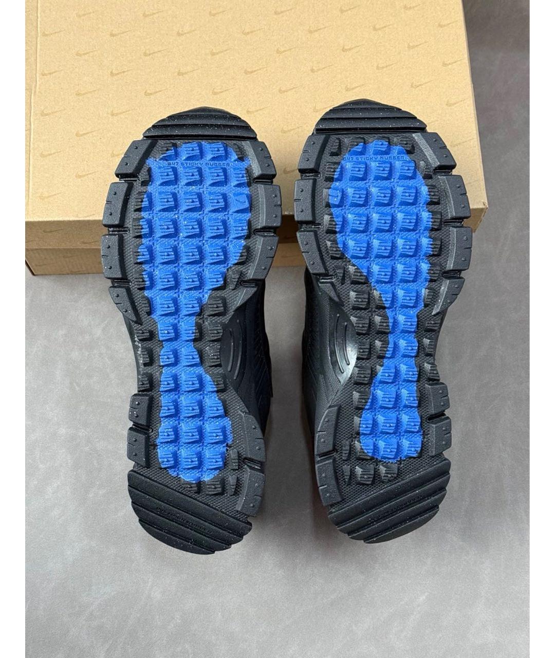 NIKE Черные синтетические низкие кроссовки / кеды, фото 8