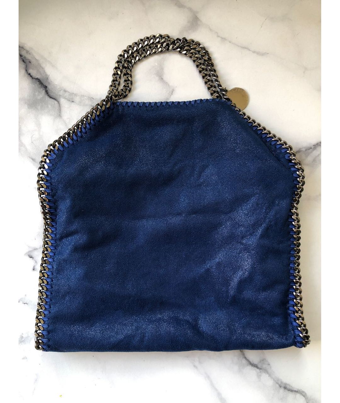 STELLA MCCARTNEY Синяя сумка тоут из искусственной кожи, фото 3