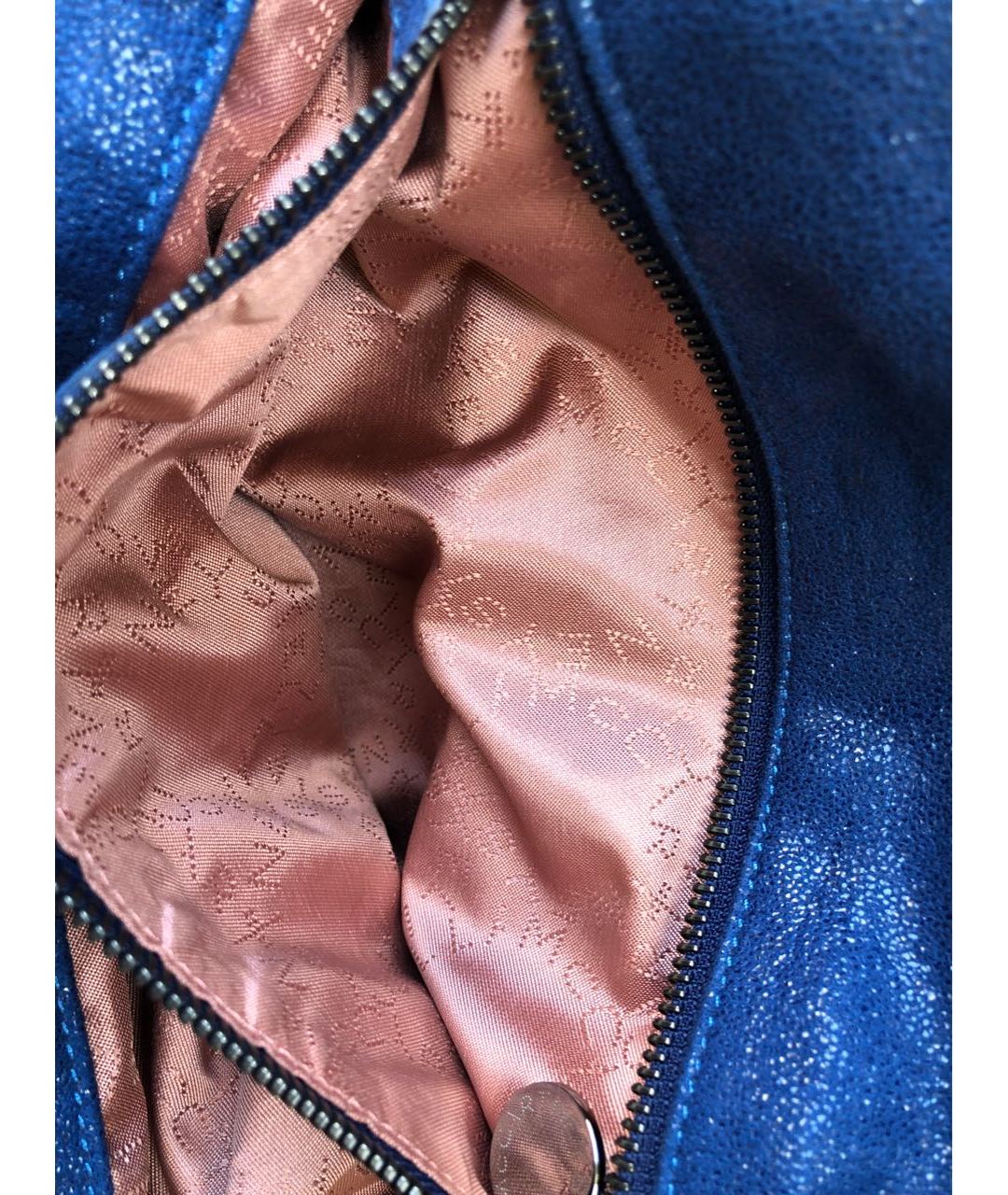 STELLA MCCARTNEY Синяя сумка тоут из искусственной кожи, фото 6