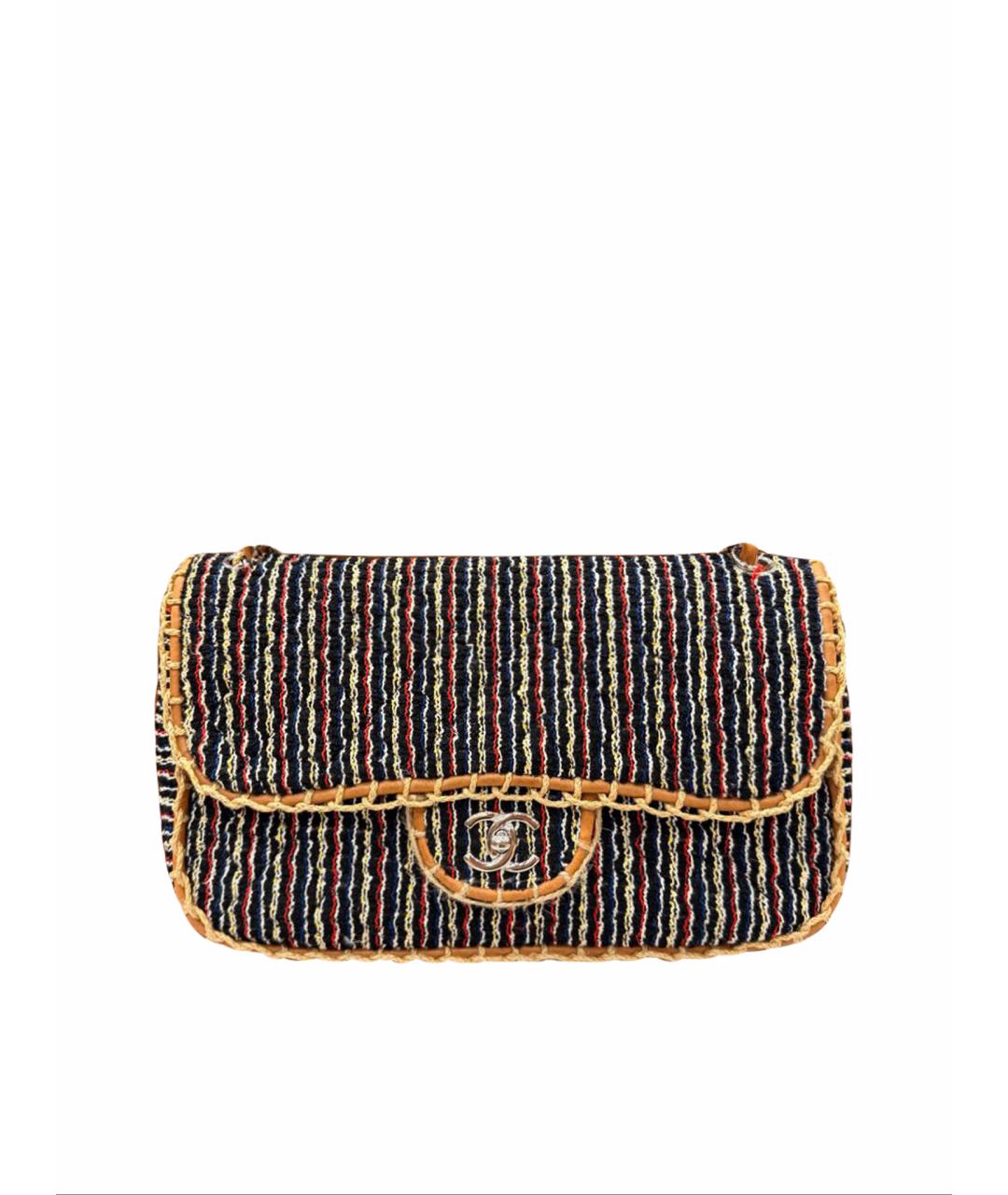 CHANEL Мульти твидовая сумка с короткими ручками, фото 1