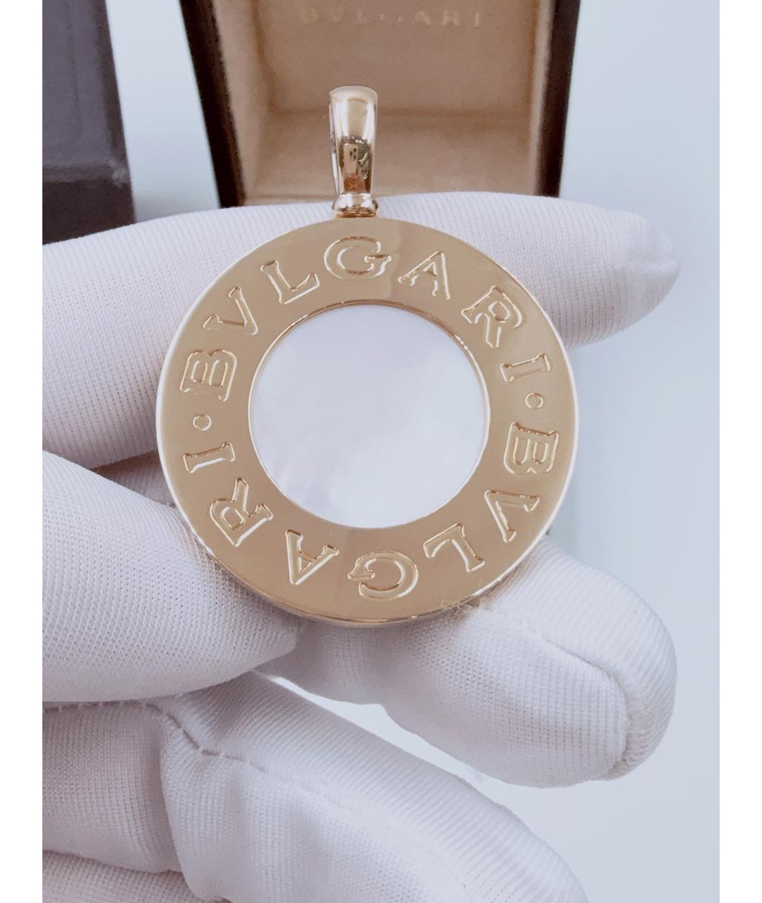 BVLGARI Золотой кулон из розового золота, фото 2