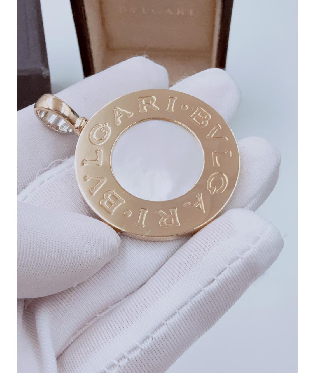 BVLGARI Золотой кулон из розового золота, фото 5