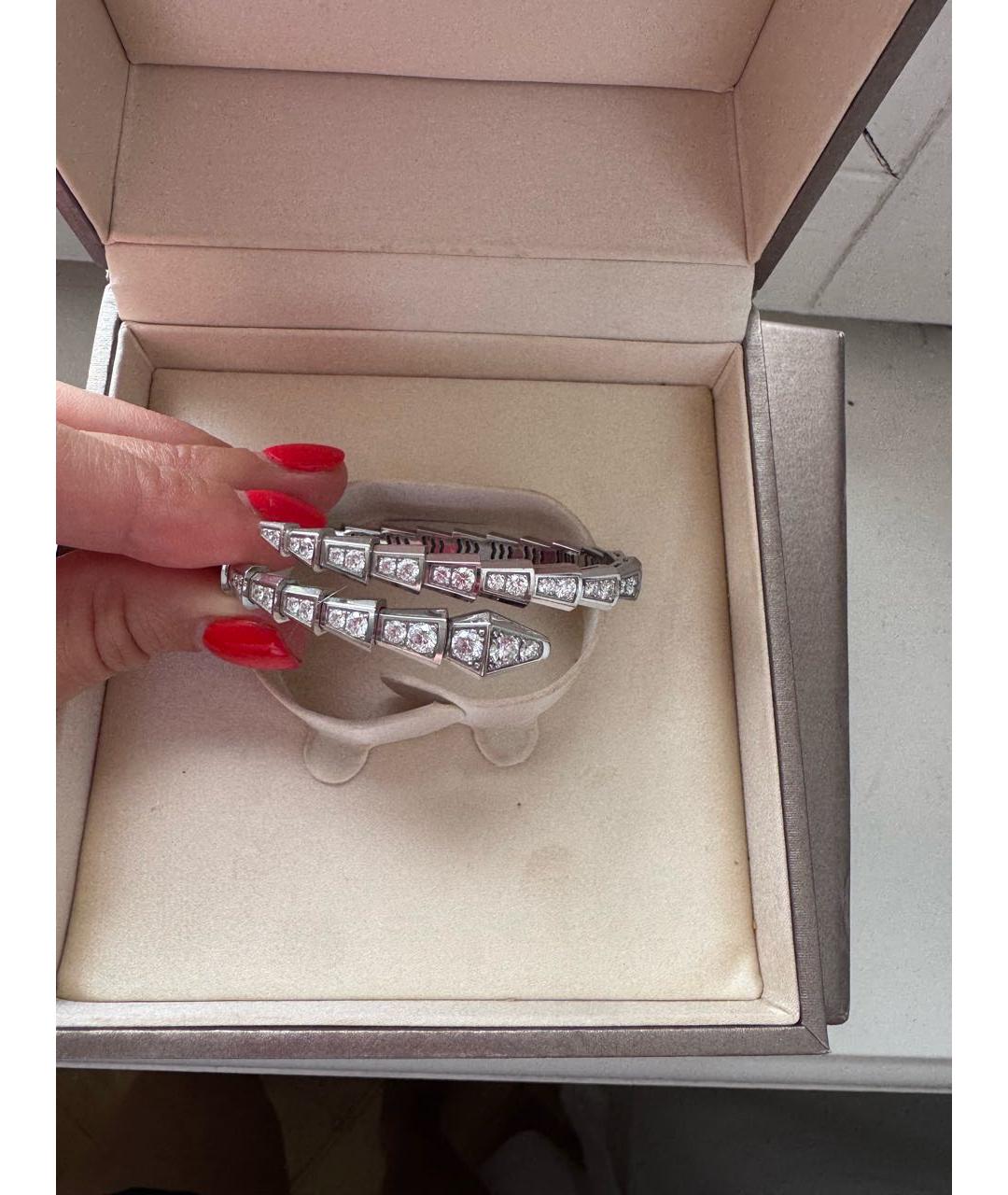 BVLGARI Белый браслет из белого золота, фото 3