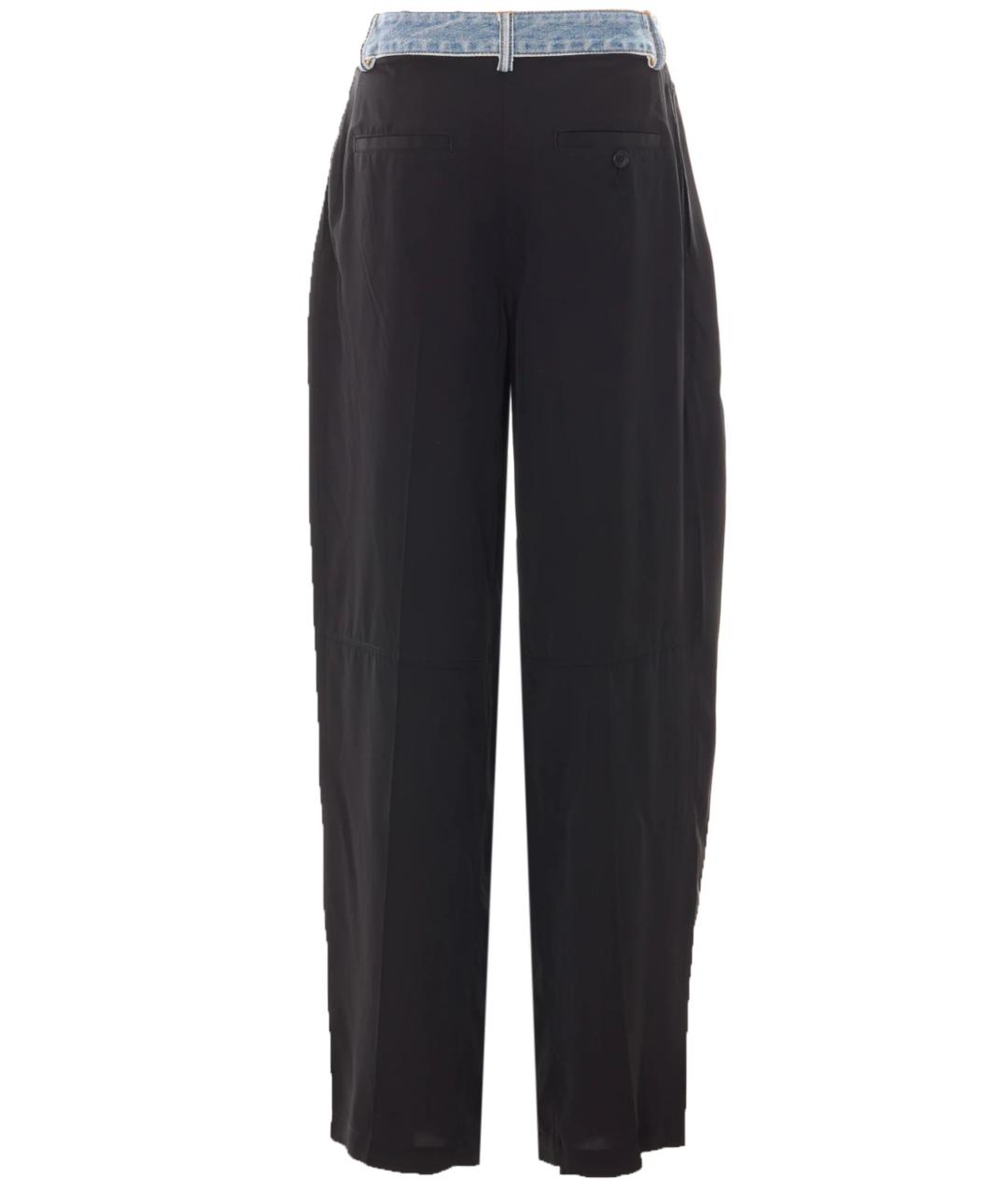 ALEXANDER WANG Черные прямые брюки, фото 2
