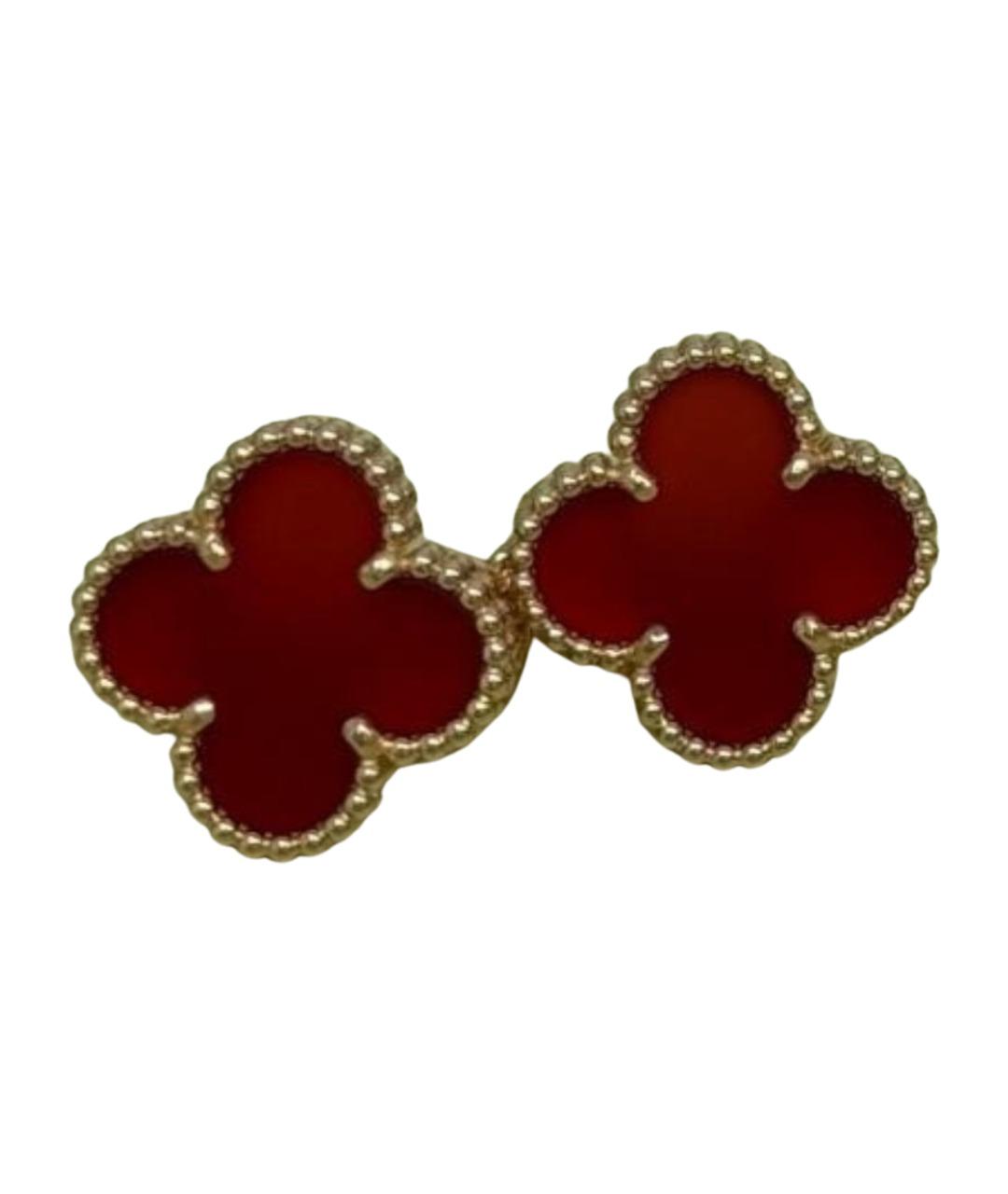 VAN CLEEF & ARPELS Золотые серьги из розового золота, фото 1