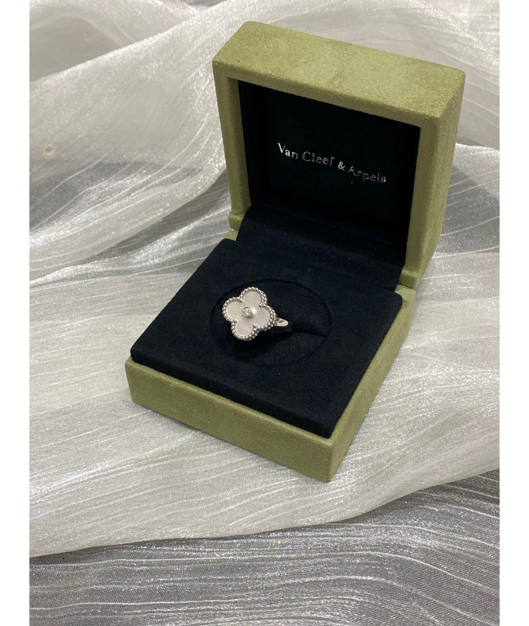 VAN CLEEF & ARPELS Серебряное кольцо из белого золота, фото 2