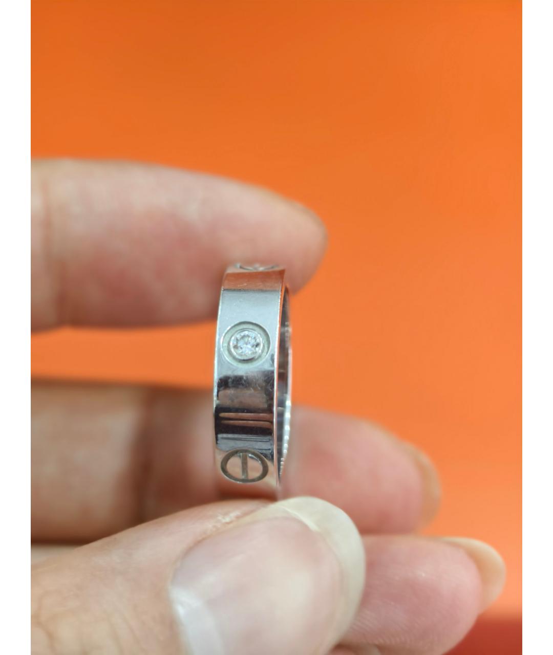 CARTIER Серебряное кольцо из белого золота, фото 3