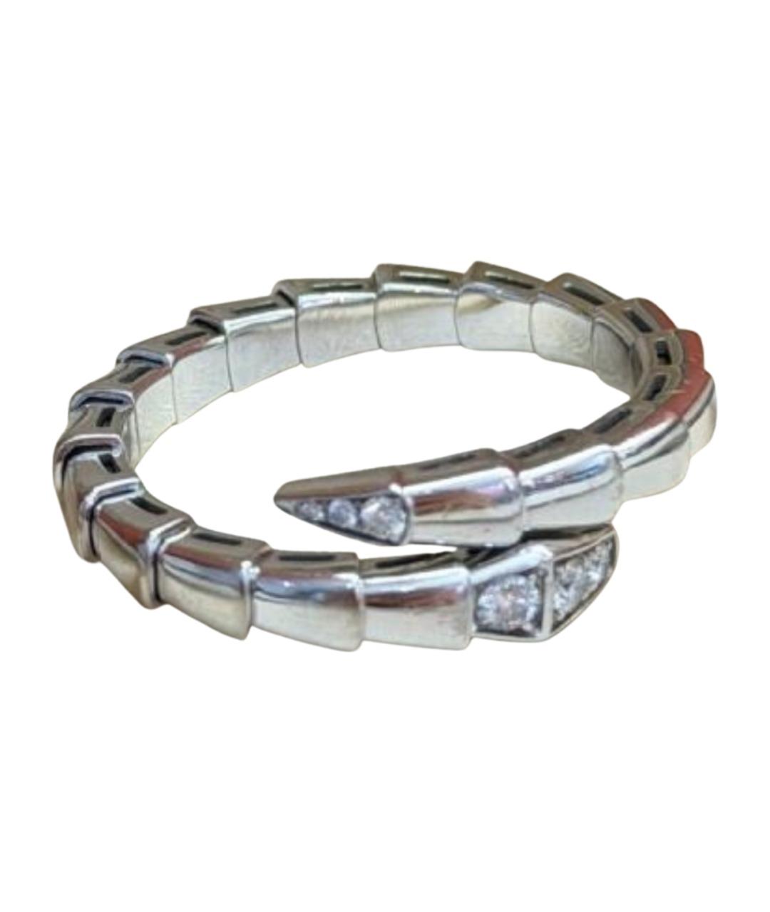 BVLGARI Серебряное кольцо из белого золота, фото 1