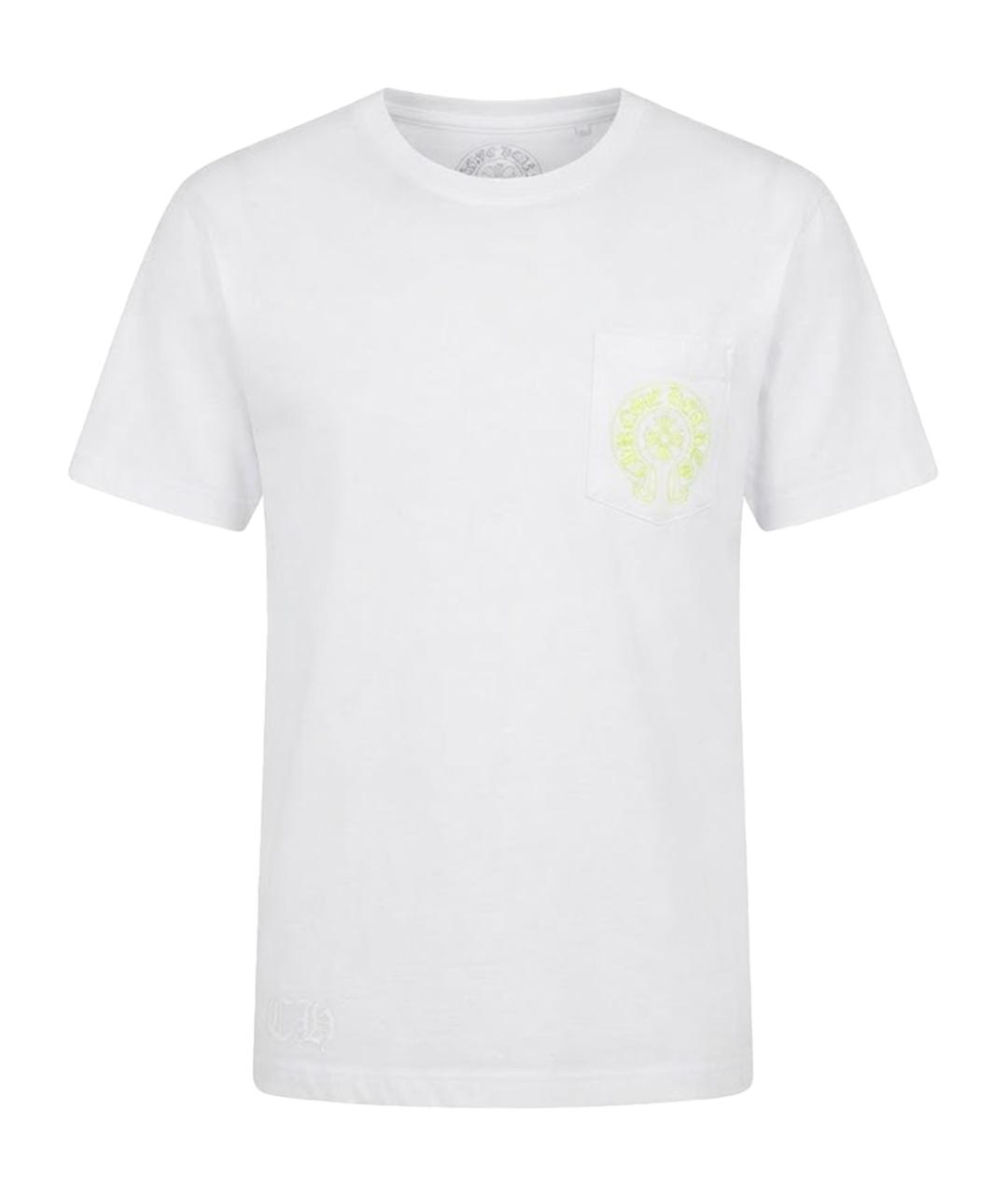 CHROME HEARTS Белая хлопковая футболка, фото 1