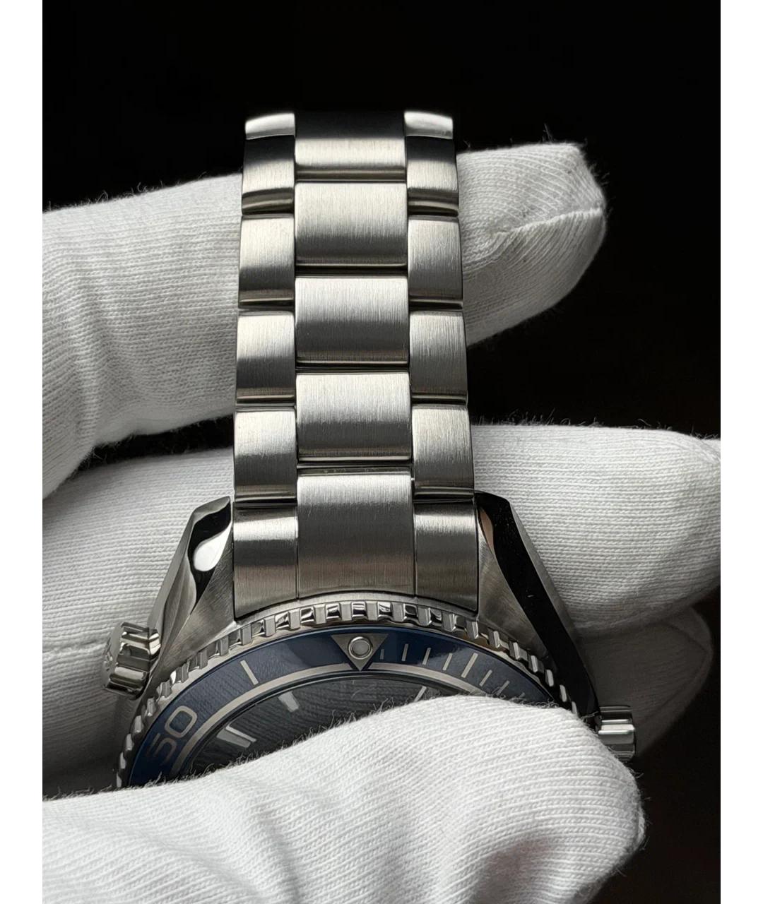OMEGA Синие металлические часы, фото 5
