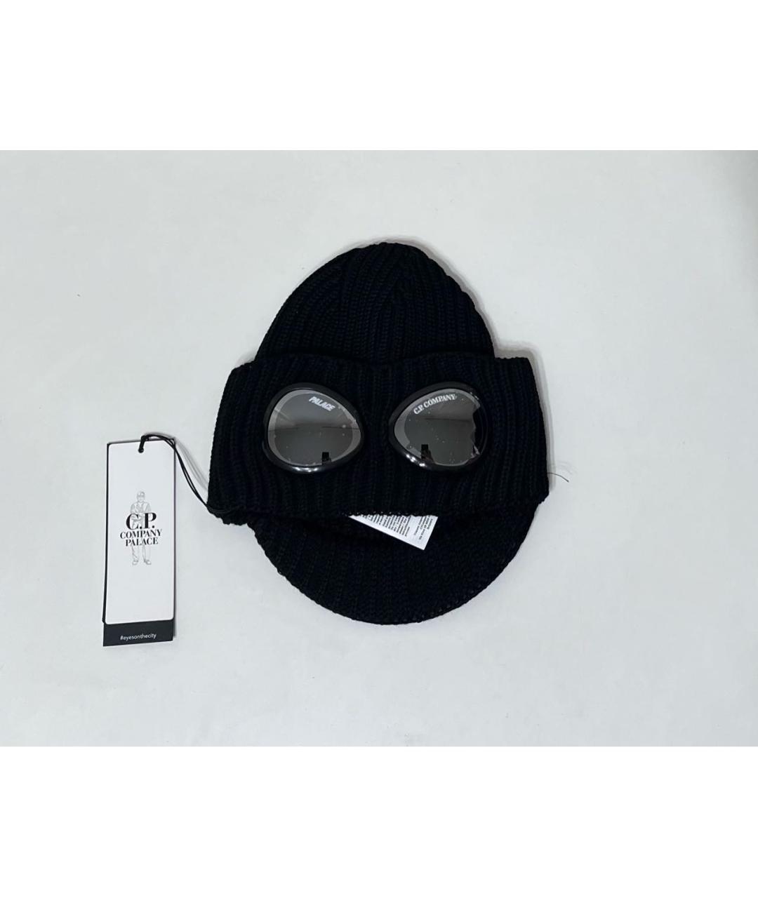 CP COMPANY Черная шерстяная шапка, фото 3