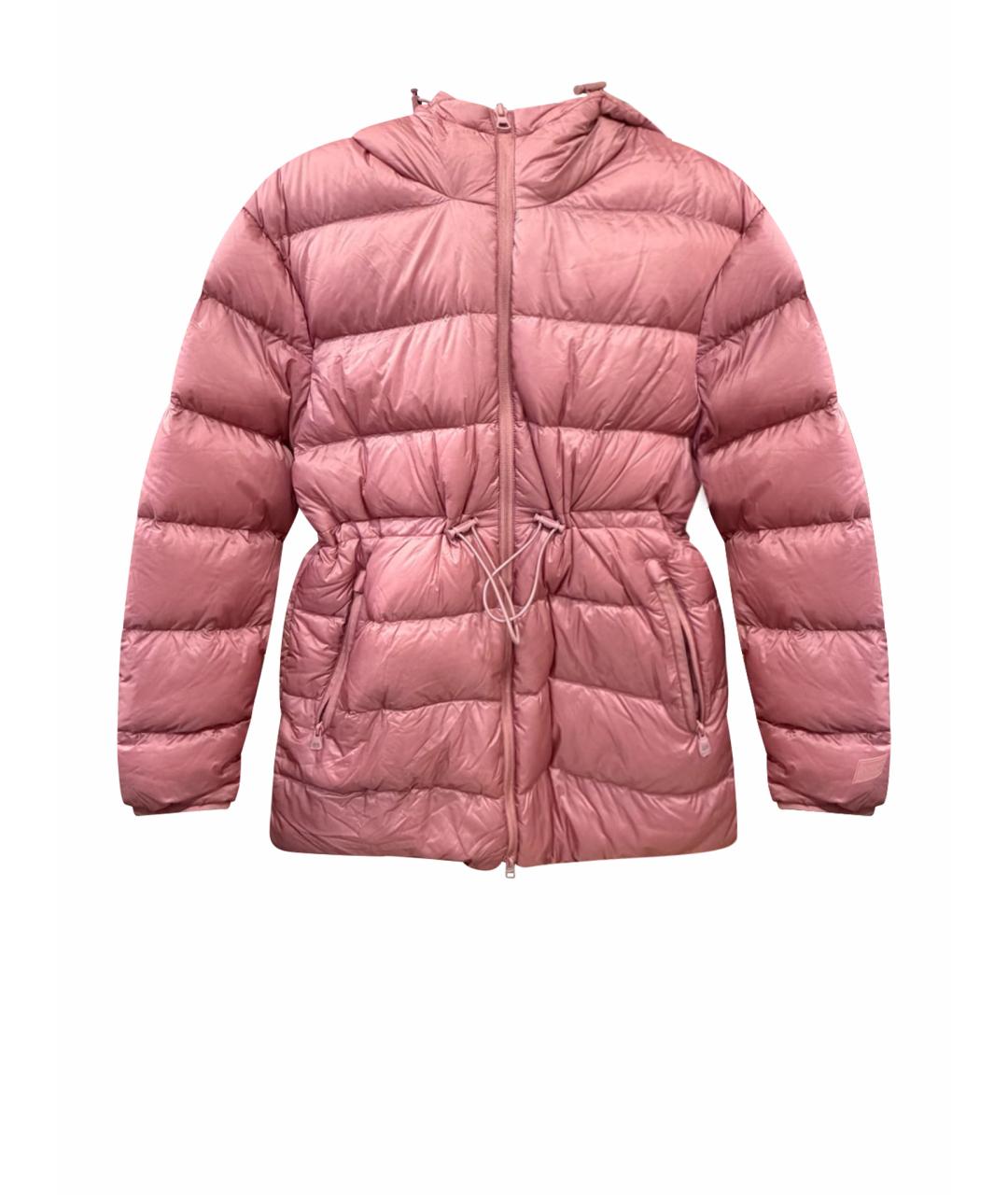 BURBERRY Розовая полиэстеровая куртка, фото 1
