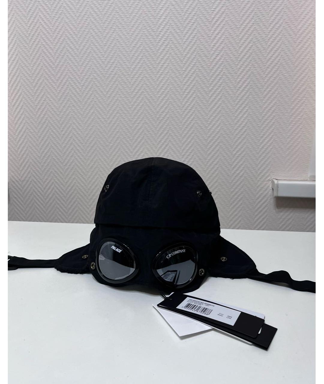 CP COMPANY Черная шерстяная кепка/бейсболка, фото 4