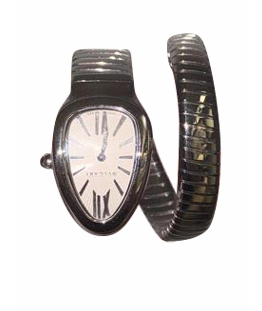 BVLGARI Белые часы из белого золота, фото 1